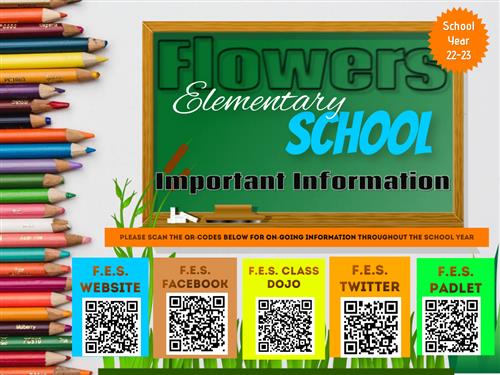 Flowers Important QR codes